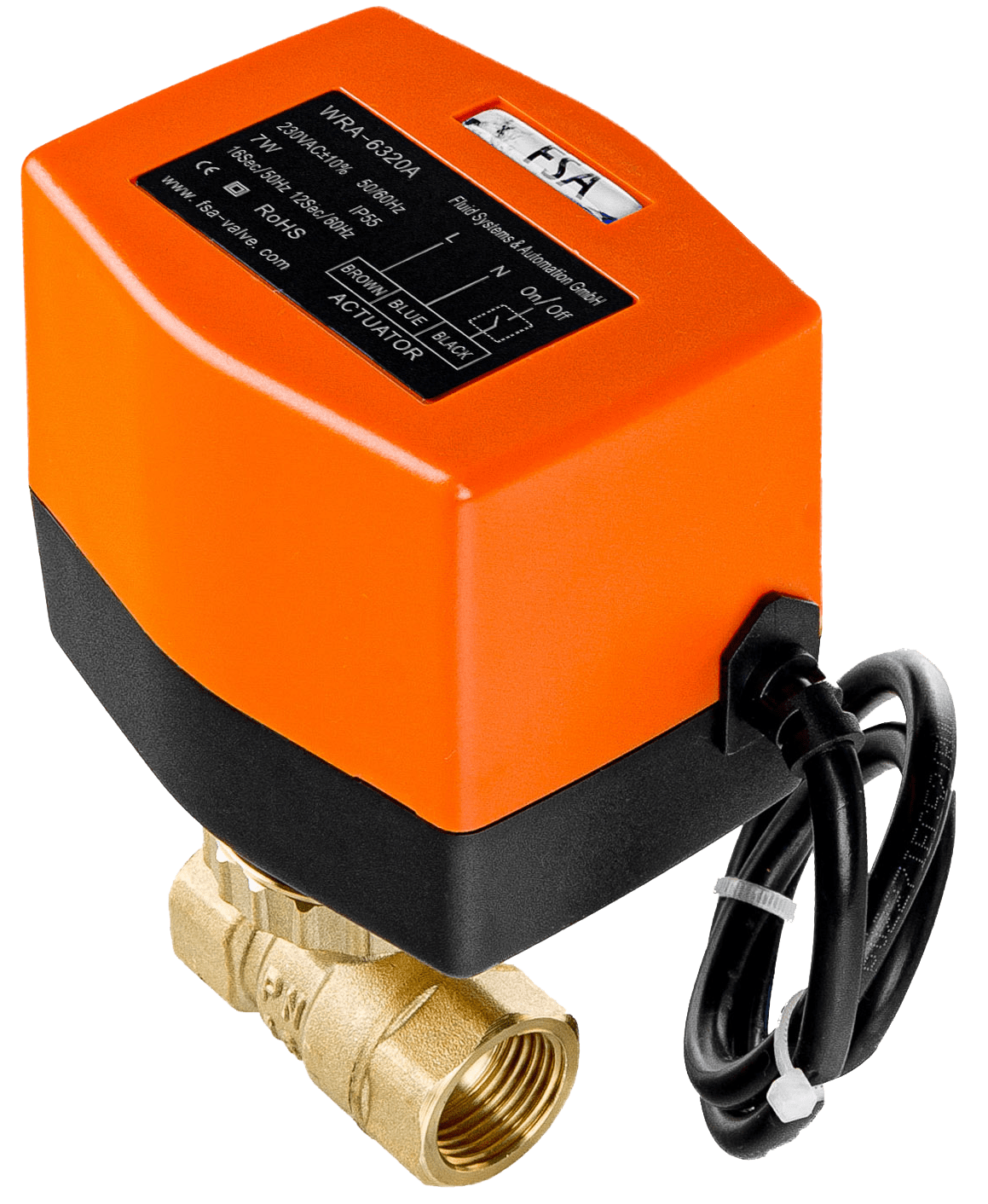 Thermik-Stopp Set 9-24V DC 2-Wege-Ventil 1/2’’